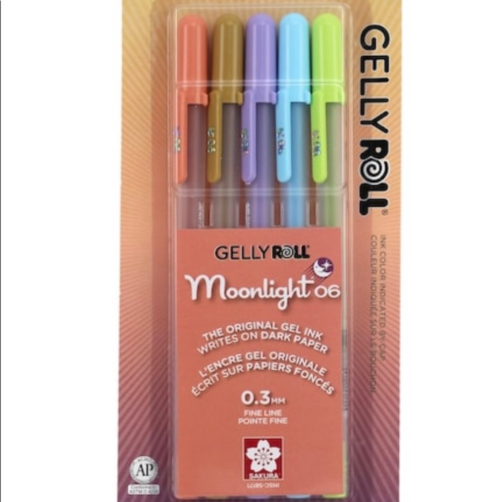 Gel pens